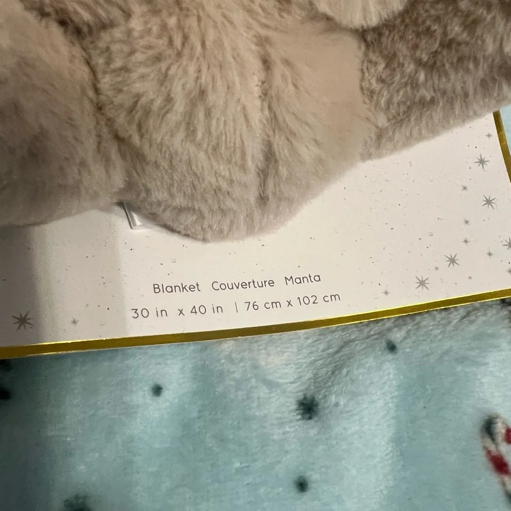 Piccolo Baby Blanket with Plush Toy bear